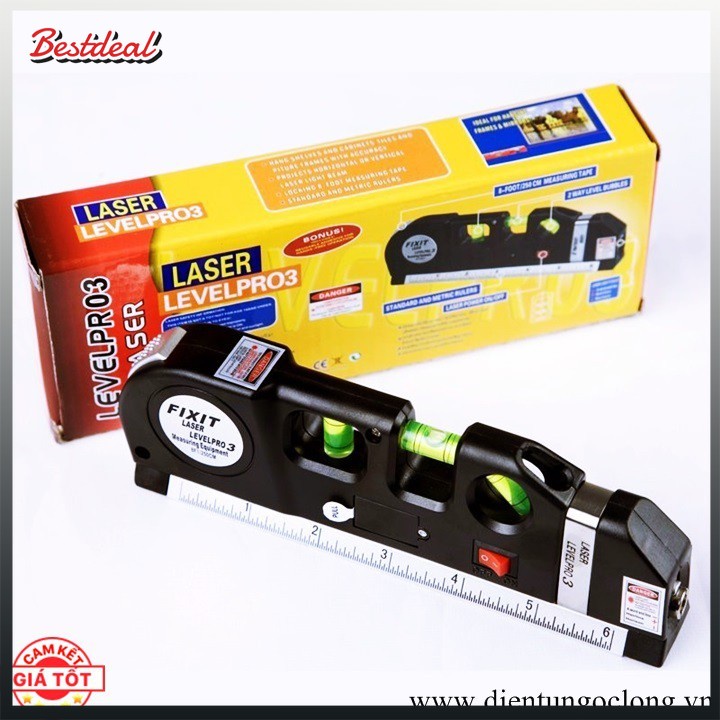 Thước Nivo, Căn Mực 4in1 Laser Level Pro 3