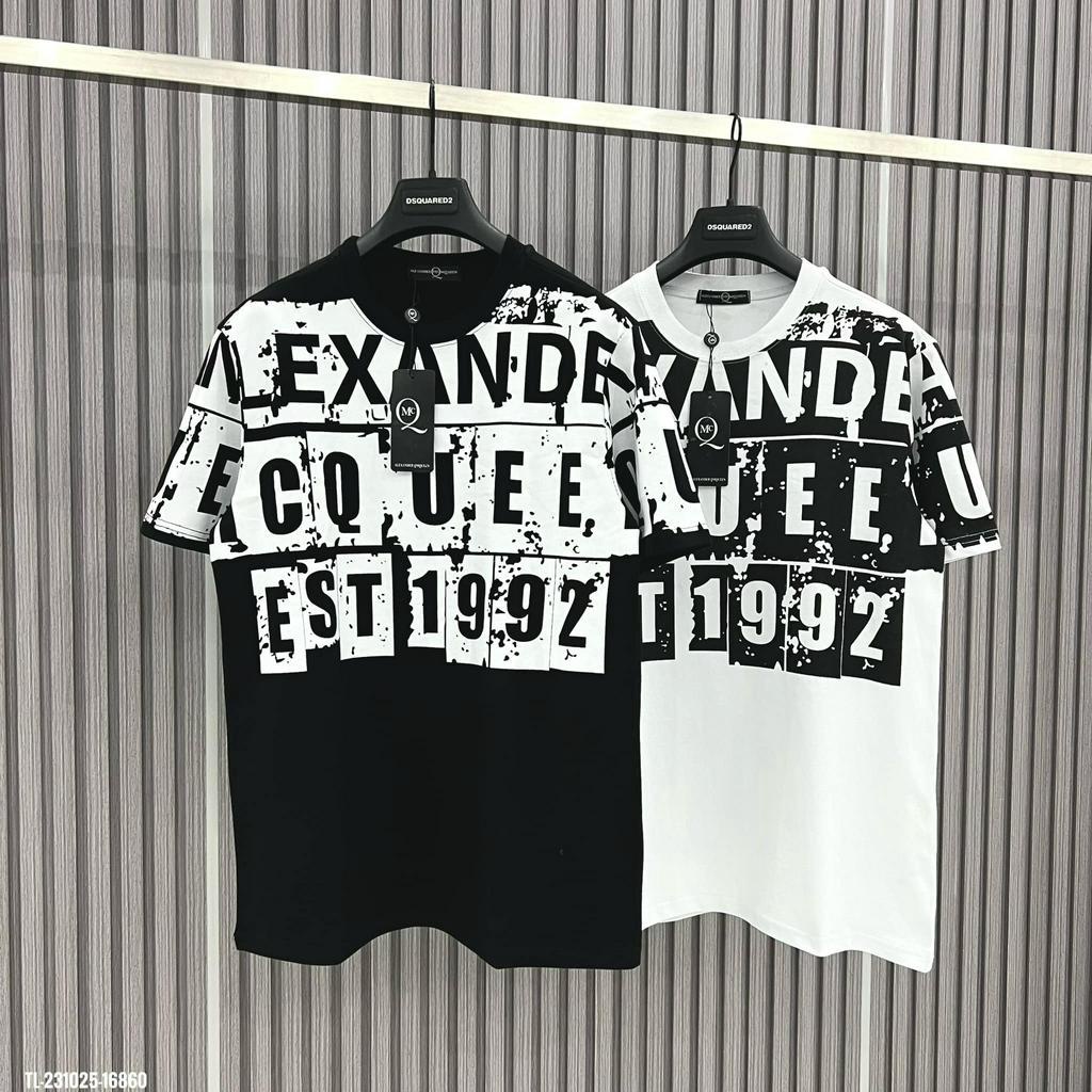 Áo Phông Loang Bụi ALEXSANDRE Đường Phố Cá Tính, Cotton Khô Mềm Mịn thấm Hút Mồ Hôi Cực Tốt