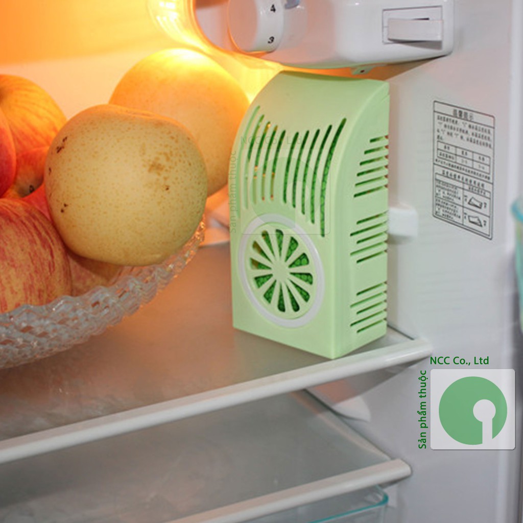 Hộp khử mùi tủ lạnh chống mùi hôi - loại bỏ vi sinh vật gây hại - NDHS-5944-HKMT (Nhiều màu ngẫu nhiên)