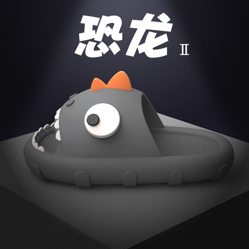 Dép Đi Trong Nhà Chống Trượt Họa Tiết Khủng Long Hoạt Hình Chất Lượng Cao Thời Trang Mùa Hè Cho Bé Trai Và Bé Gái