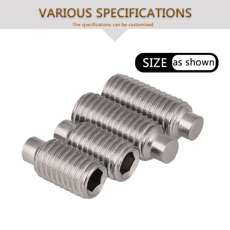 Bộ Ốc Vít Đầu Lục Giác Bằng Thép Không Gỉ 304 m3 m4 m5 m6 4mm - 50mm Thay Thế Sửa Chữa diy