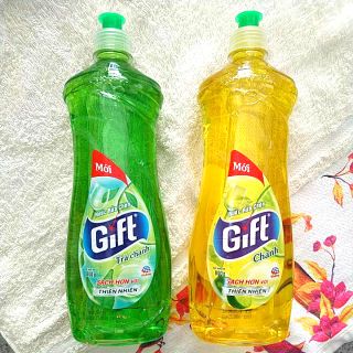 Nước rửa chén Gift tinh chất thiên nhiên (800g)