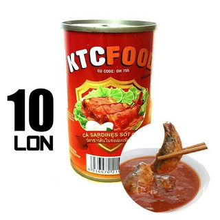 Lốc 10 Hộp Cá Mòi Xuất Khẩu KIFOCAN