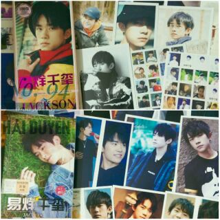 Tfboys dịch dương thiên tỉ sticker, postcard, lomo, bookmark