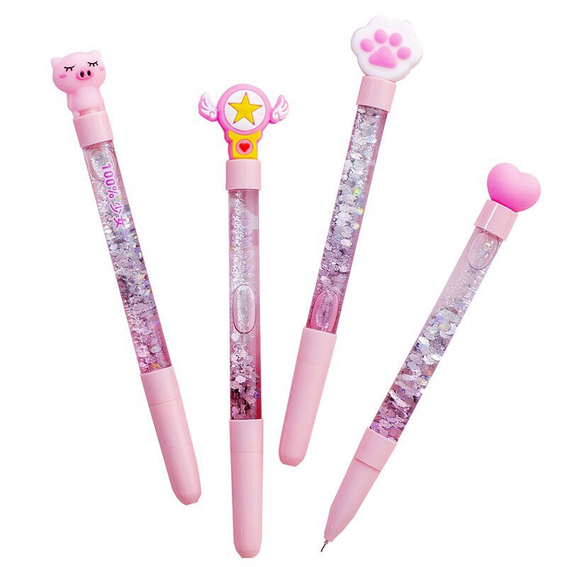 Bút nước nhũ chảy cao cấp, bút nhũ thân kim tuyến siêu xinh giá sỉ toàn quốc