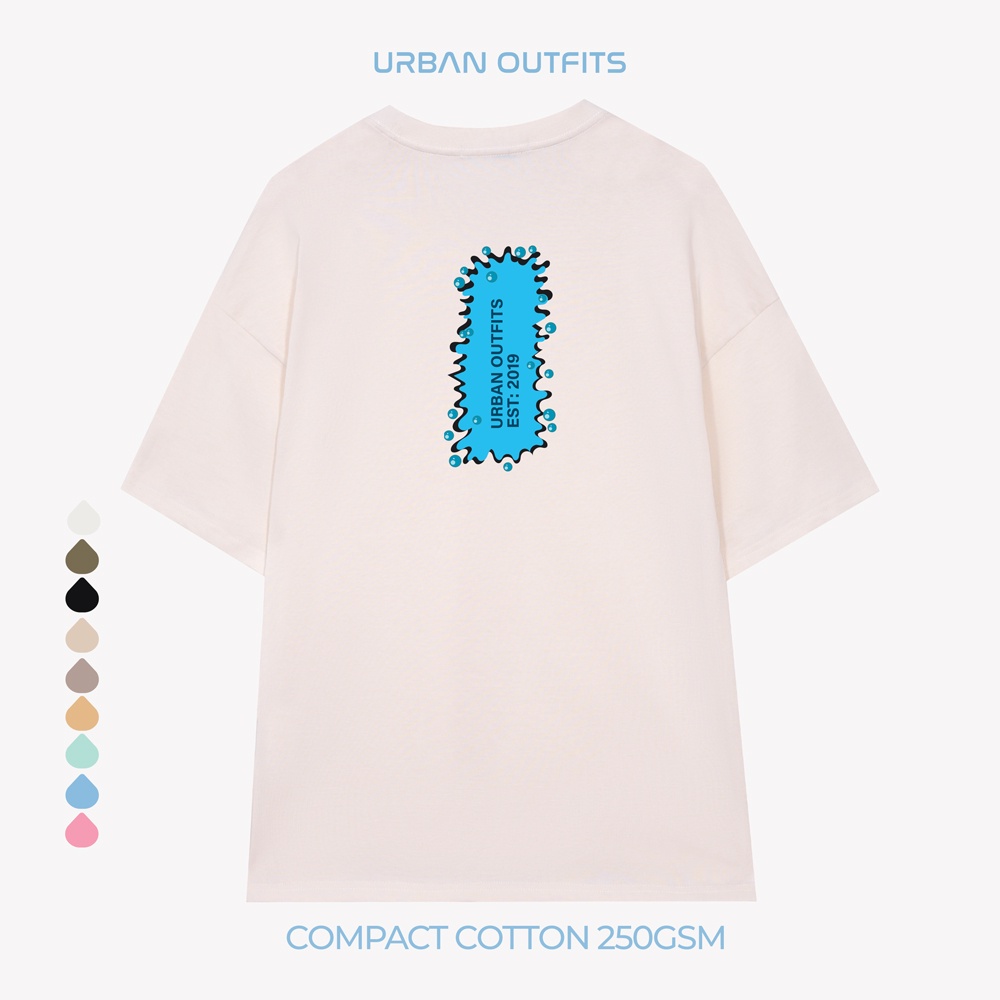 Áo Thun Tay Lỡ Form Rộng URBAN OUTFITS ATO143 Local Brand In Hình ver 2.0 Chất Vải 100% Compact Cotton 250GSM