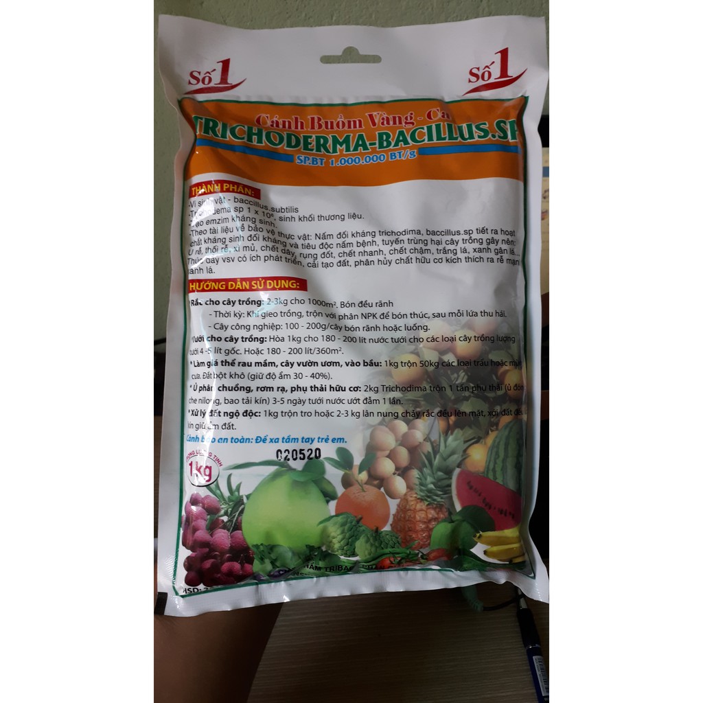 Nấm đối kháng DẠNG BỘT GÓI 1 KG