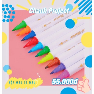 Bút lông màu hai đầu - màu vẽ - Chanh Project