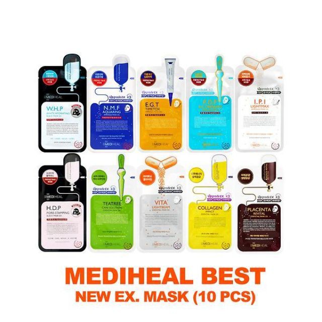 Mặt Nạ Cấp Ẩm Cho Da MEDIHEAL Essential