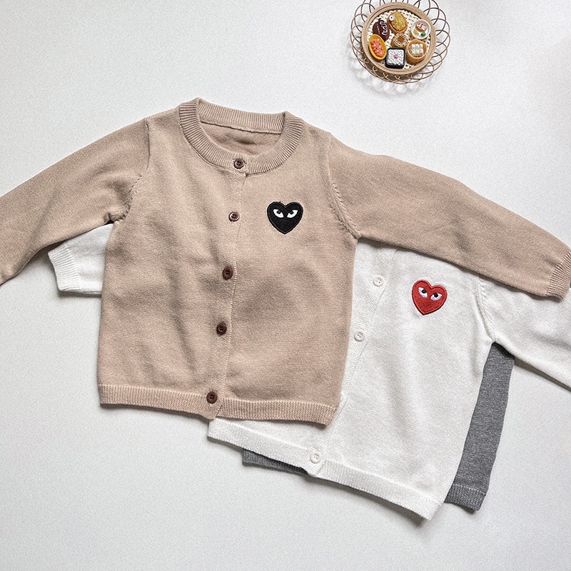 Áo Khoác Cardigan Dệt Kim Phong Cách Hàn Quốc Thời Trang Xuân Thu Mới 2022 Dành Cho Mẹ Và Bé