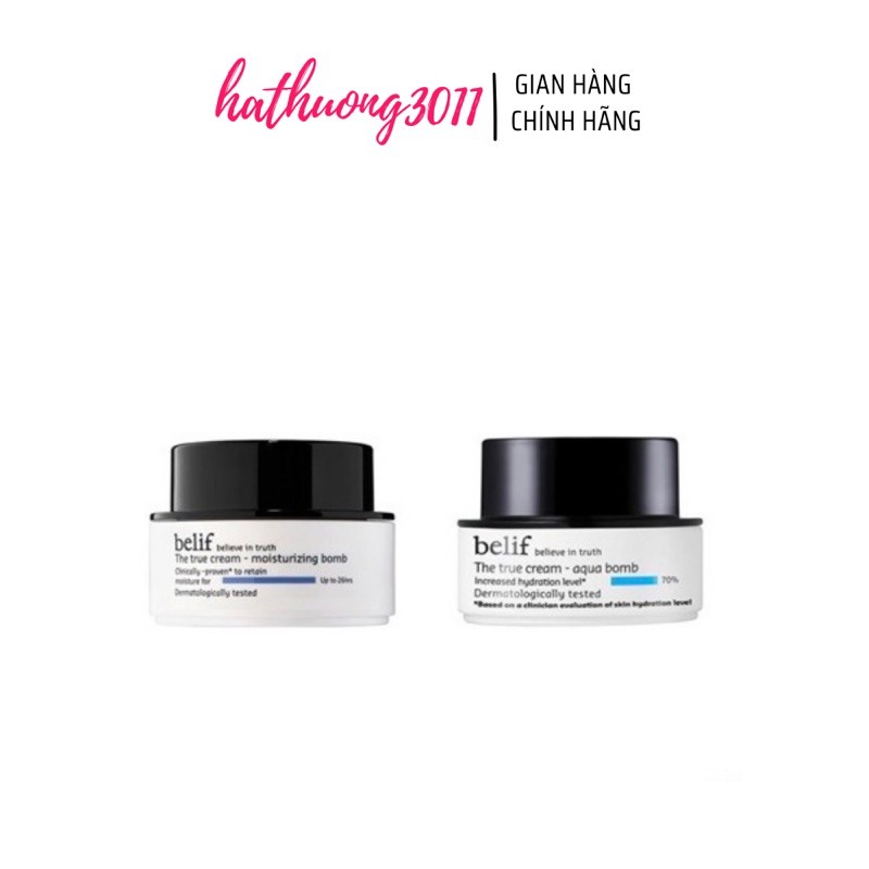 KEM DƯỠNG ẨM CAO CẤP BELIF THE TRUE CREAM