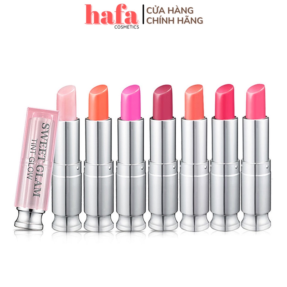 SALE Son dưỡng môi có màu Secret Key Sweet Glam Tint Glow 3.5g