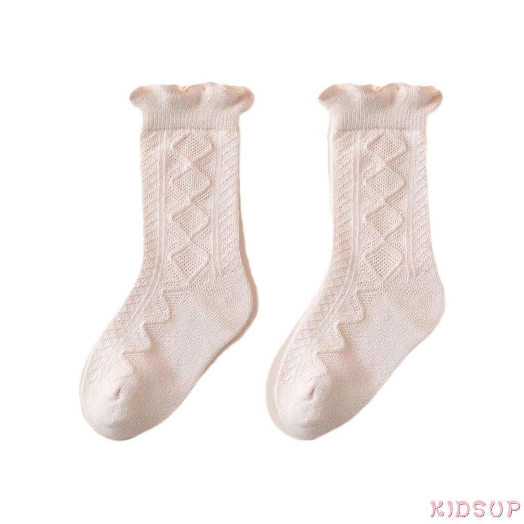 Vớ cotton màu sắc đơn giản cho bé 0-4 tuổi