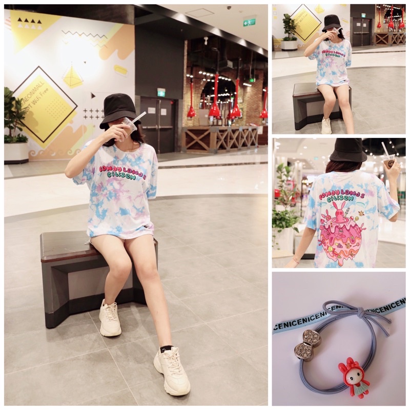 Áo Phông Nữ Form Rộng. Áo Thun Nư Kiểu Dáng Unisex,Freesize,Cặp nhóm lớp in hình Cute.