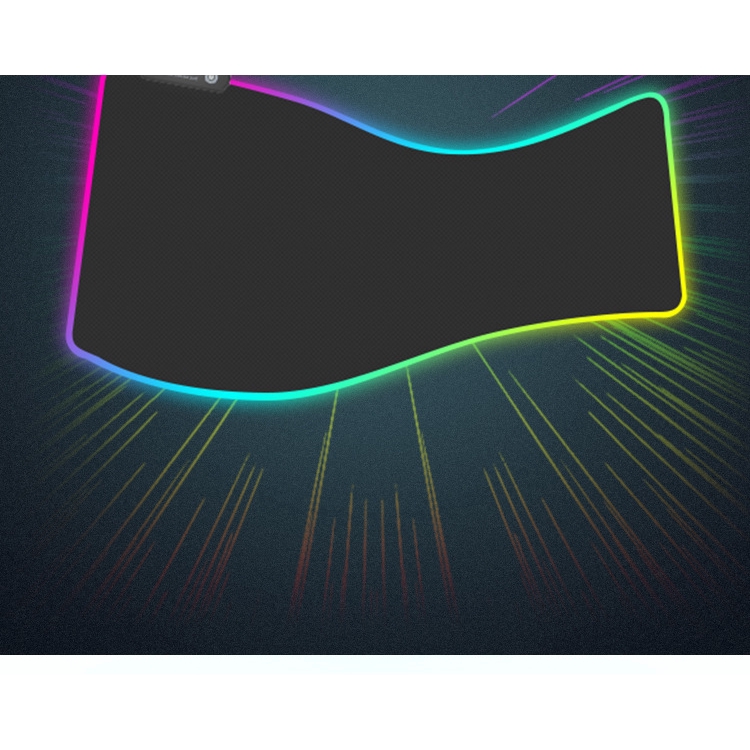 Miếng Lót Chuột Chơi Game Cỡ Lớn Thiết Kế Viền Đèn LED Nhiều Màu Sắc