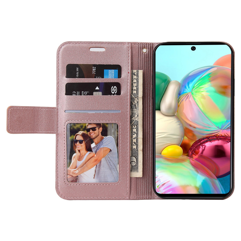 Bao da điện thoại kiểu ví gập dành cho Samsung Note 20 Note 10 Note 9 Note 8 Ultra Lite Plus