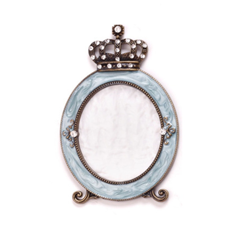 Giá Đỡ Trưng Bày Móng Tay Hình Vương Miện Viền Vàng YOUYO Bằng Nhựa Resin