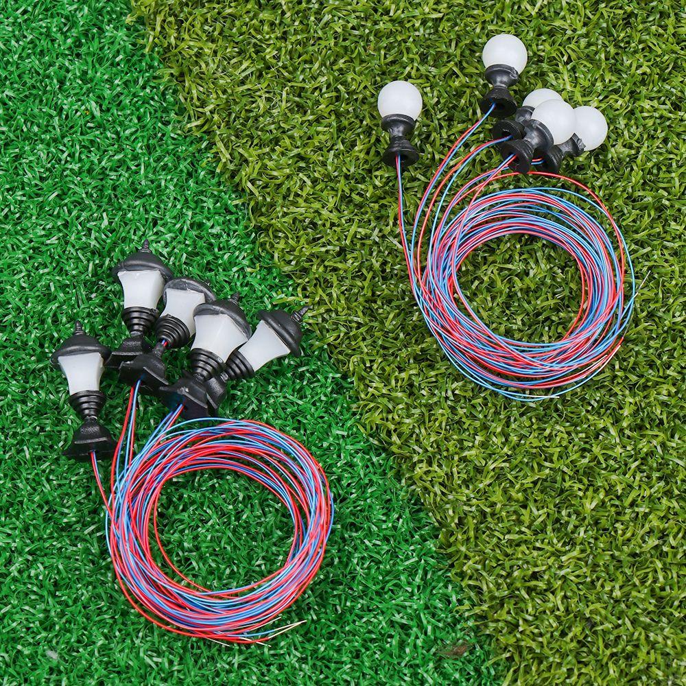 Set 5 Đèn Đường 4 Kiểu Dáng Dễ Thương Trang Trí Sân Vườn
