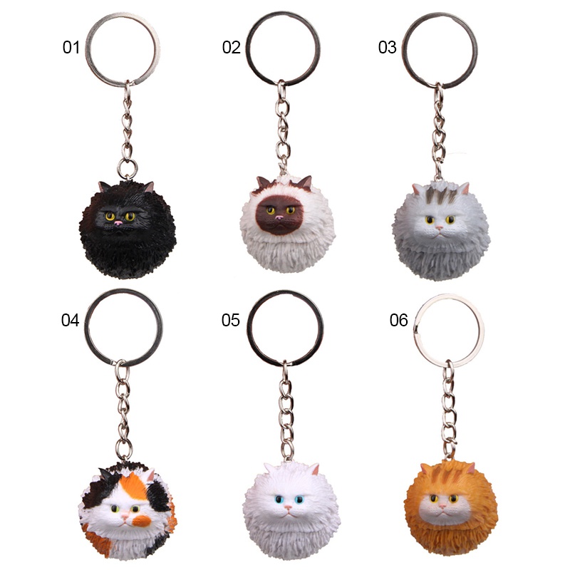 Móc Khóa Hình Mèo Con Dễ Thương Xinh Xắn