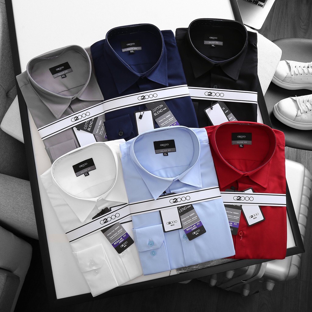 Áo sơ mi nam BIGSIZE MALTRIK (80-130kg) đủ màu tay dài, chất lụa kate mềm mịn, mặc thấm hút mồ hôi tốt.