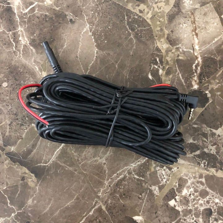 Dây tín hiệu kết nối camera hành trình và camera lùi, jack 2.5mm, 5 chân, dài 15m (Màu đen) | BigBuy360 - bigbuy360.vn