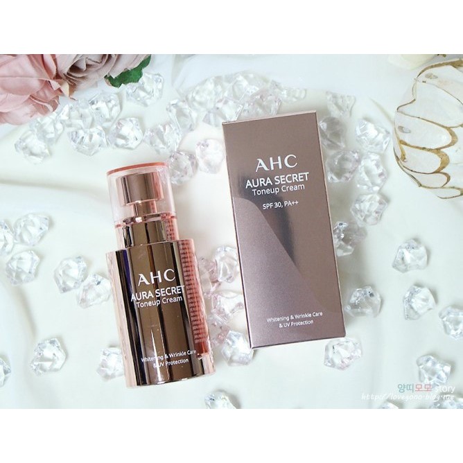 Kem dưỡng da, nâng tone AHC Aura Secret Toneup Cream 50ml