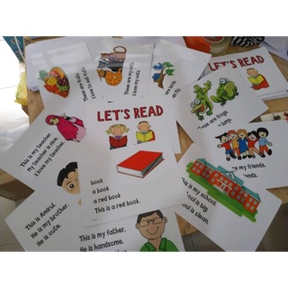 Flashcard let”s read