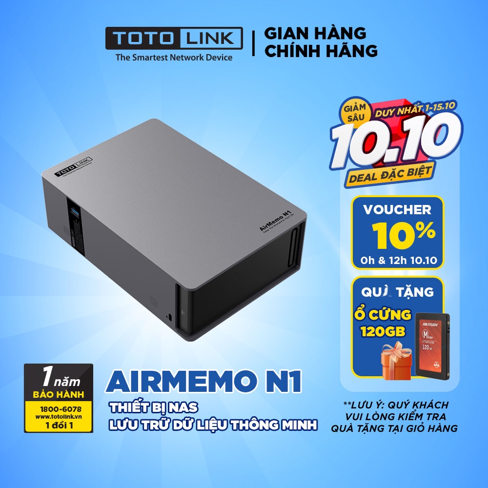 Thiết bị lưu trữ dữ liệu thông minh AirMemo N1 - HÀNG CHÍNH HÃNG
