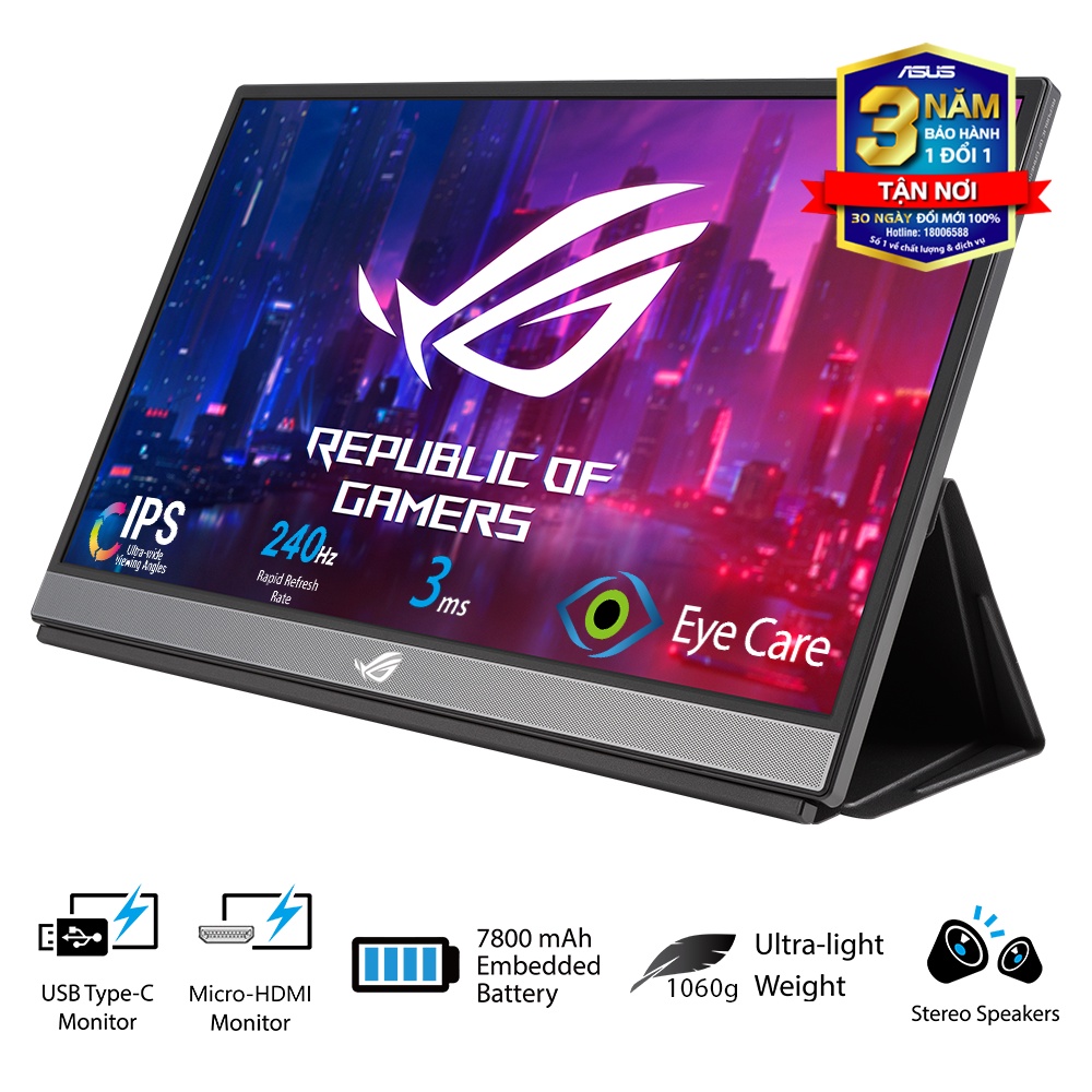 Màn Hình Di Động ASUS ROG Strix XG17AHPE