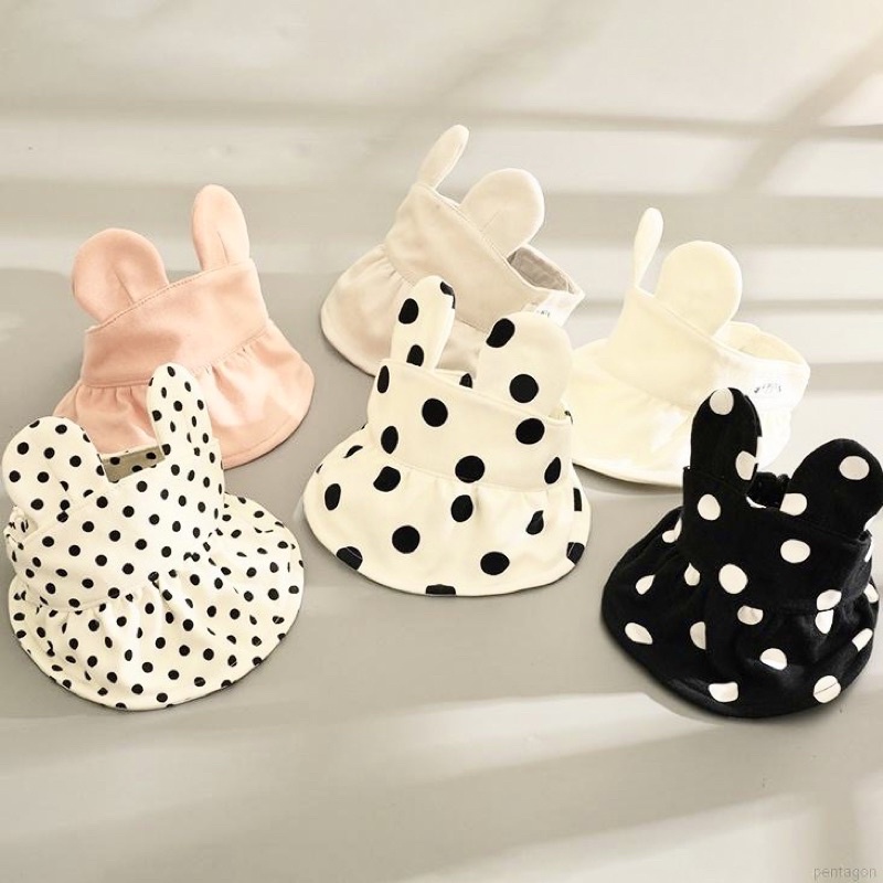 Mũ nửa đầu tai thỏ chống nắng cho bé 6 tháng - 2 tuổi