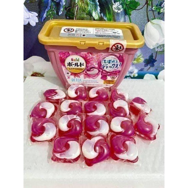 VIÊN GIẶT XẢ 3 TRONG 1 BOLD GELBALL NHẬT BẢN