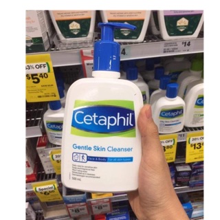 Sữa Rửa Mặt Dịu Nhẹ Cetaphil Gentle Skin Cleanser 500ml