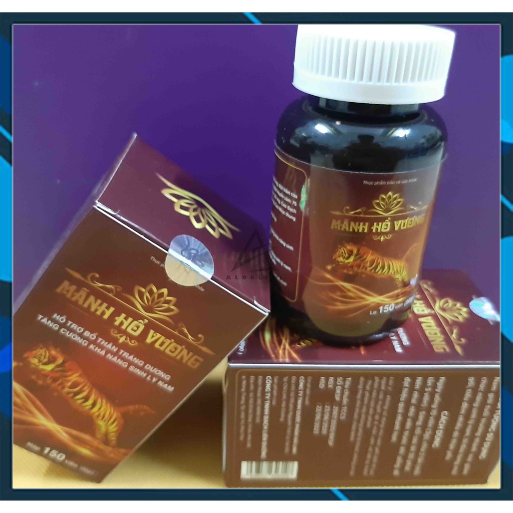 VIÊN UỐNG SINH LÝ MÃNH HỔ VƯƠNG - Đam Mê Tột Đỉnh Tìm Lại Phong Độ Của Mãnh Thú - CHÍNH HÃNG HỘP 150 VIÊN [CHE TÊN] | BigBuy360 - bigbuy360.vn