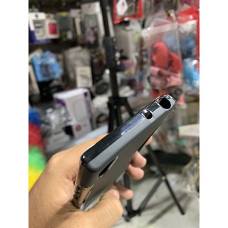 Ốp lưng sony XA1 dẻo đen chữ S Vân da
