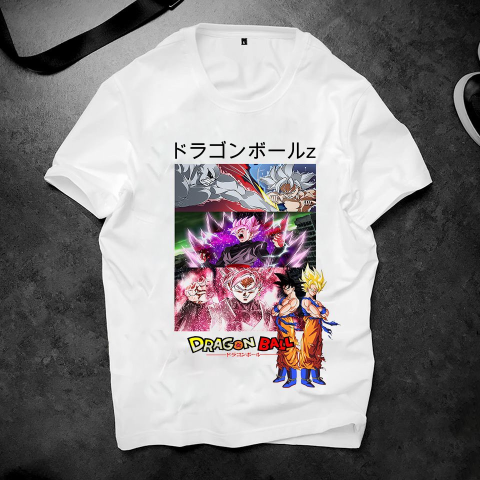 Áo thun form rộng unisex hình GoKu chất vải đẹp2019ts734