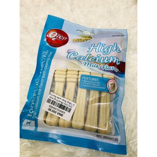 Bánh thưởng_Xương sữa High Calcium dành cho cún_túi 6 xương