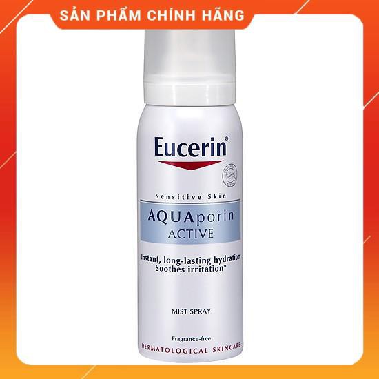 EUCERIN Xịt Dưỡng Ẩm Chống Lão Hóa Eucerin Aquaporin Active 50ml