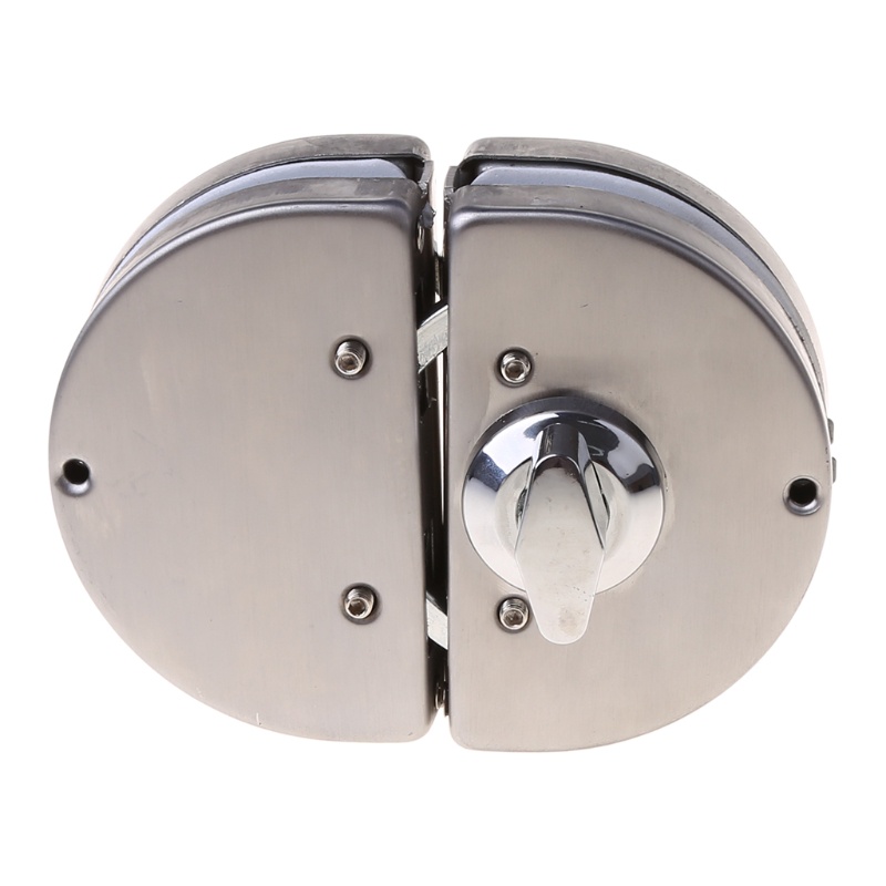 Khóa Cửa Kính Bằng Thép Không Gỉ Thiết Kế Hai Khóa Trượt Tiện Dụng