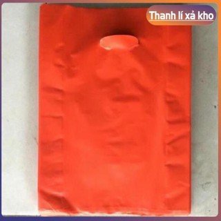1 chiếc túi đựng hàng đỏ size 17x28 chỉ