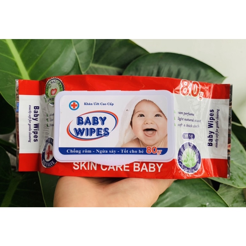 Combo 5 gói khăn ướt Baby Winpes 80g