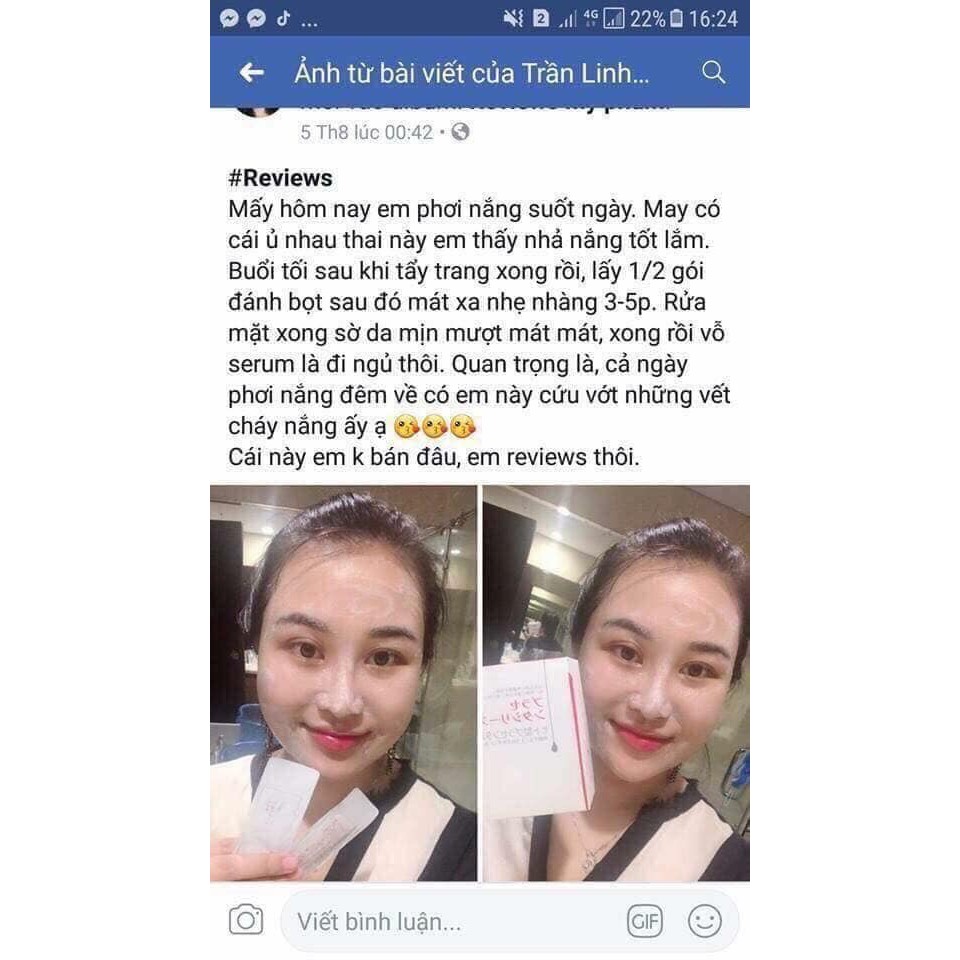 Ủ trắng nhau thai nhật bản - Mask Ủ Trắng Face Nhật | BigBuy360 - bigbuy360.vn