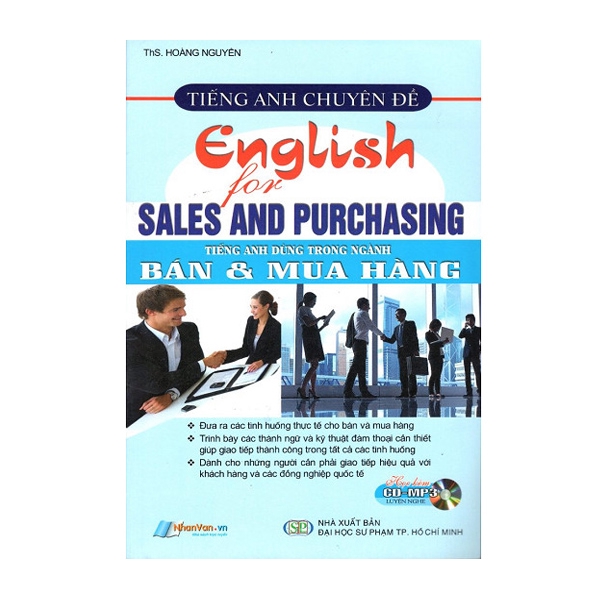 Sách Tiếng Anh Chuyên Đề Tiếng Anh Dùng Trong Ngành Bán & Mua Hàng (Kèm CD)