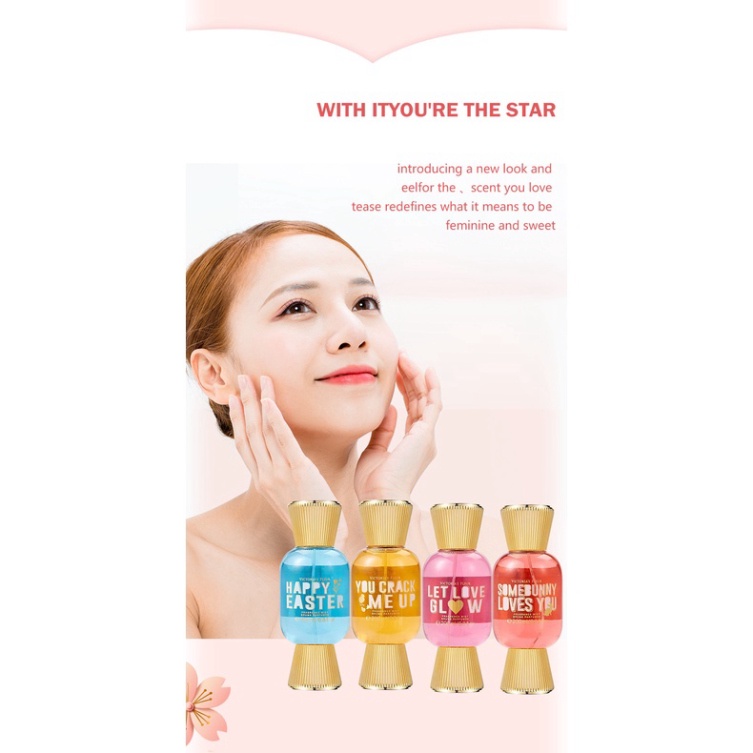 Nước hoa kẹo ngọt xịt thơm toàn thân VICTORIA 200ml