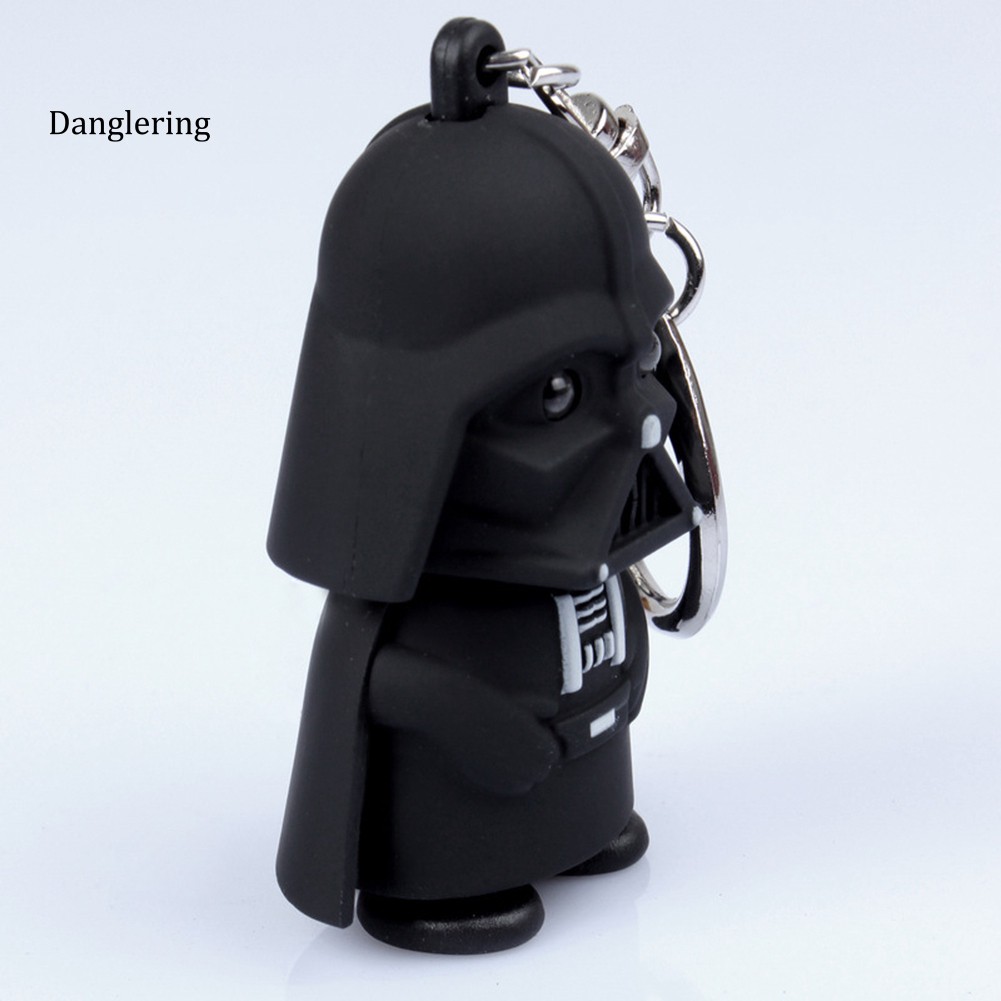 Móc khóa đèn LED mặt hình nhân vật Star Wars Darth Vader
