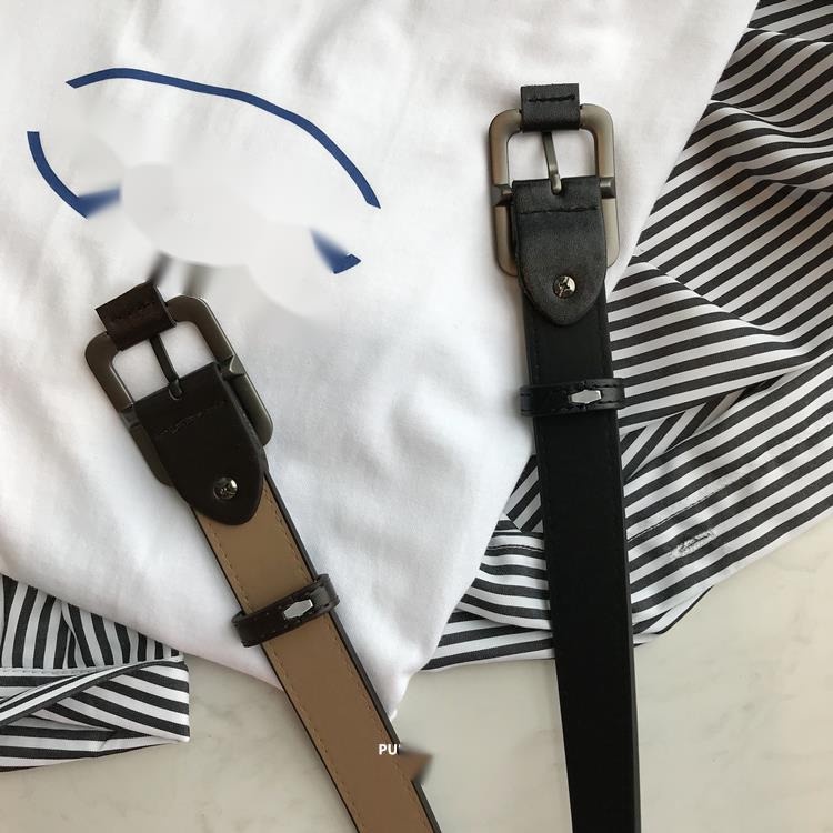 Thắt Lưng Màu Đen Phong Cách Hồng Kông Dễ Phối Đồ Thời Trang Cho Nam Và Nữ