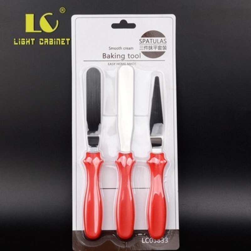 Bộ 3 chà láng cán nhựa