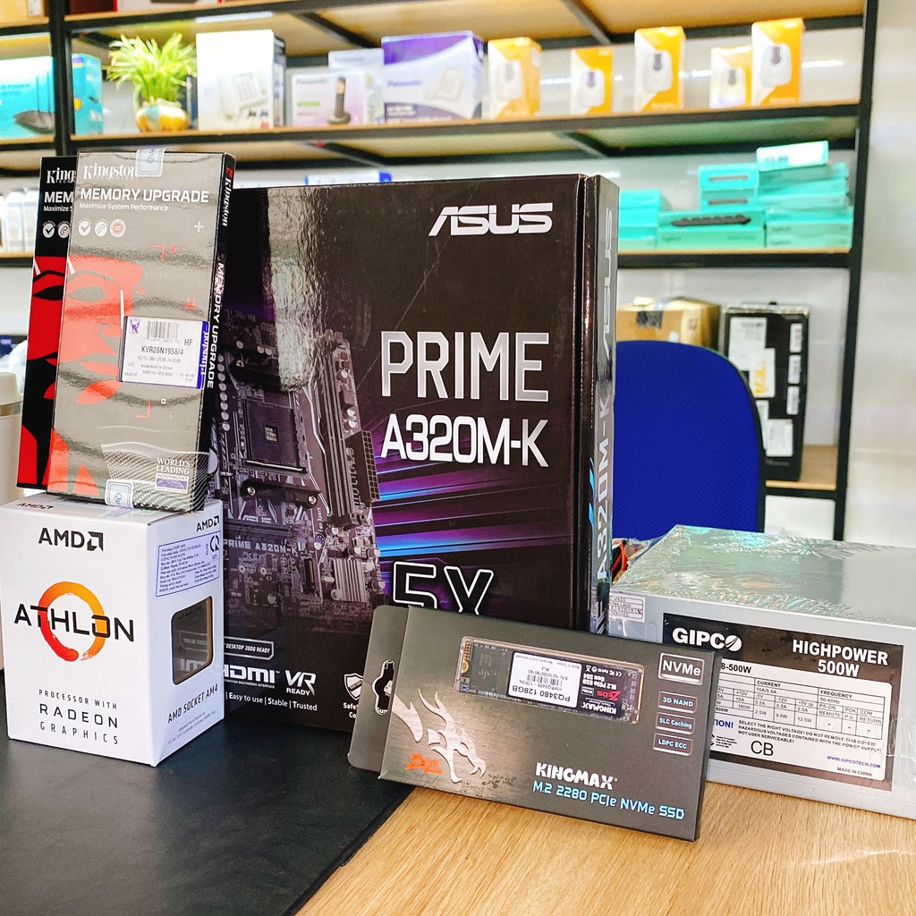 Bộ PC gaming hệ AMD Athlon 3000G chiến GTA 5, Liên minh | BigBuy360 - bigbuy360.vn