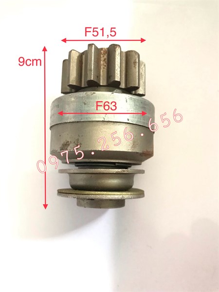 Bánh răng đề 11R ngoài QDJ273A xe hoàng huy xe 8 tấn