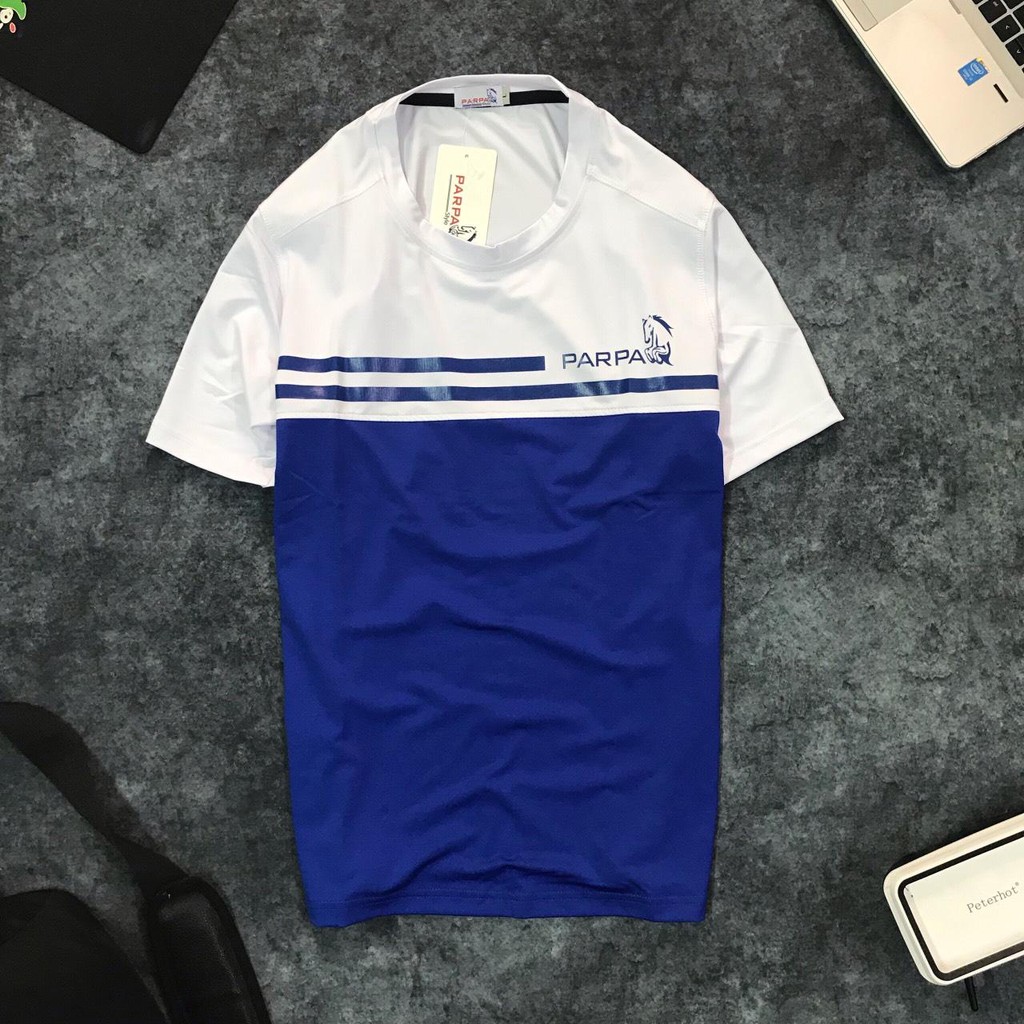 Áo thun nam thể thao Parpa cổ tròn
