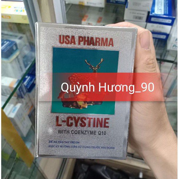 Viên uống L-CYSTINE with Coenzym Q10 giúp đẹp da,tóc